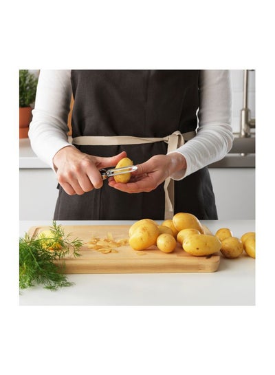 Stainless Steel Potato Peeler Silver 15centimeter