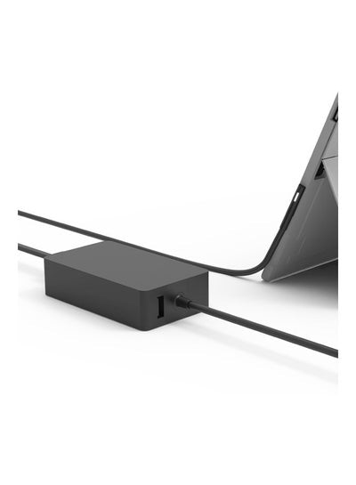 Replacement Charging Adapter For Microsoft Surface Pro 3/Pro 4 Laptop Black