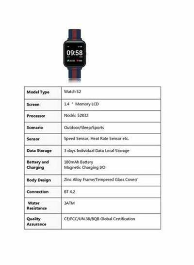 Watch S2 Smartwatch black