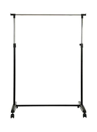 Steel Single Bar Cloth Hanger Black/Silver