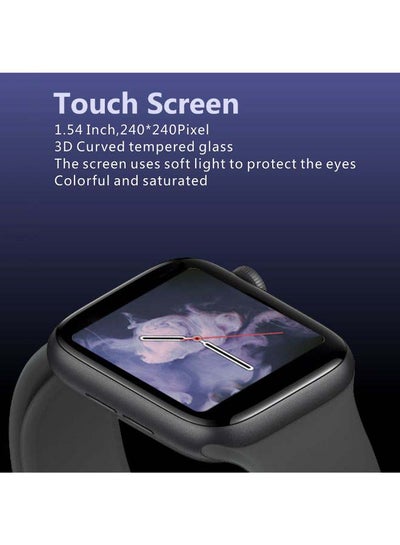 Heart Rate Monitoring Smartwatch Black