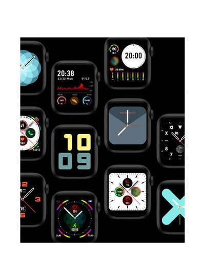 Heart Rate Monitoring Smartwatch Black