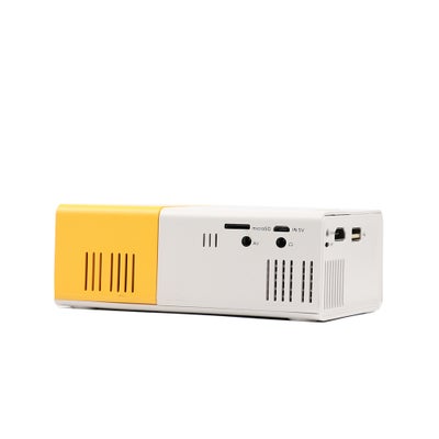 Portable Mini Video Projector 56-LU Yellow&White