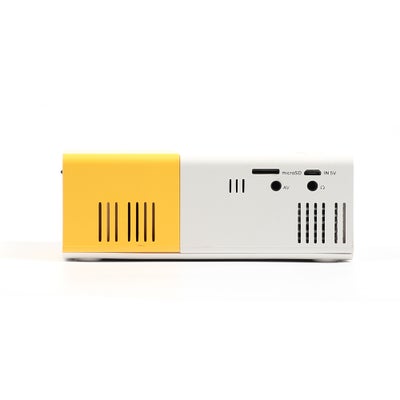 Portable Mini Video Projector 56-LU Yellow&White
