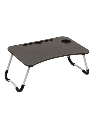 Foldable Laptop Table Dark Brown