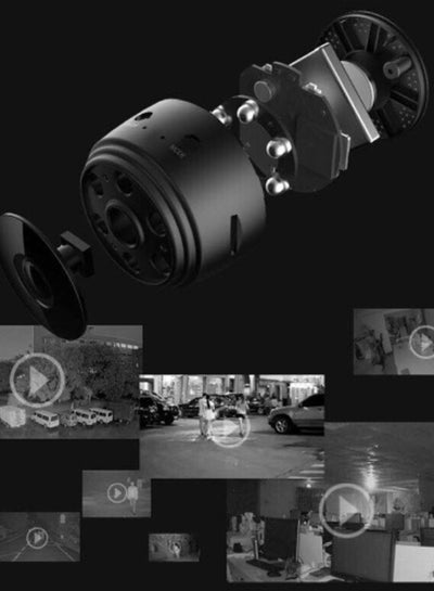 Mini WIFI Camera Outdoor Portable Metal Cameras Light Weight Night-Vision 1080P Loop Recording Cam with Holder
