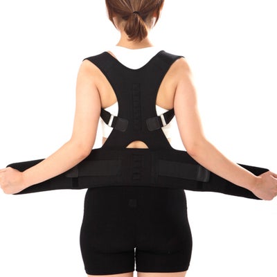 Brace Shoulder Spine Back Support Magnetic Therapy Posture Corrector Belt
