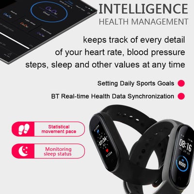 M5 Intelligent Wristband Black