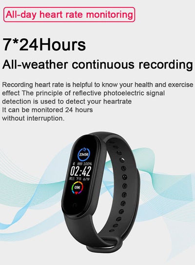 M5 Intelligent Wristband Black