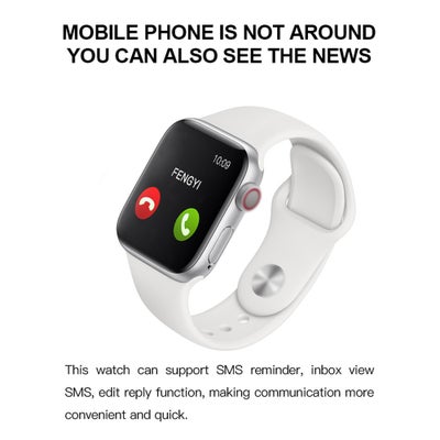 T500 Series 5 Color Screen Message Reminder Health Monitor IP67 Waterproof Sport Tracker Intelligent Watch Black