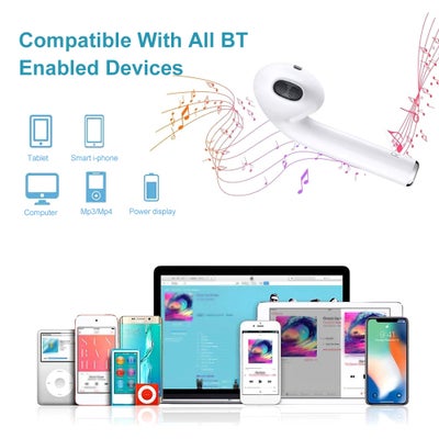 I11 TWS Bluetooth In-Ear Sport Earbud White