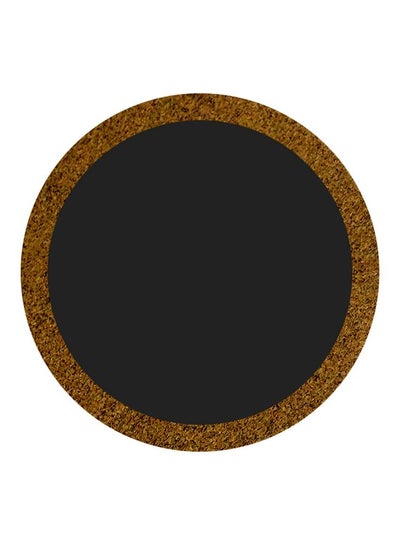 Printed Fridge Magnet Green/Brown/Yellow 5.5cm