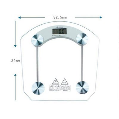 180KG Four DigitS LCD Display Sector Electric Human Weight Scale