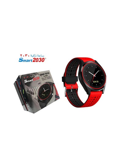 Bluetooth Smart Watch With Camera Red