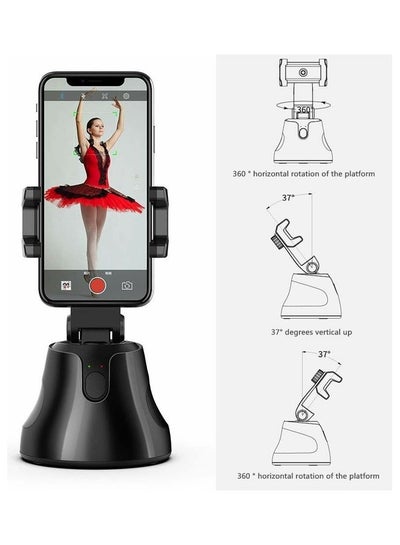Auto Smart Shooting Selfie Stick 360° black