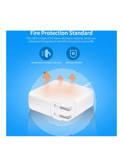 96W Type-C Laptop Power Adapter White
