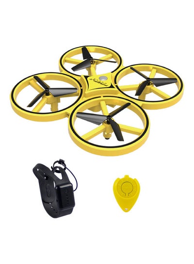 Hand Controlled Infrared Motion Sensor Toy Drone With Led Lights For Kids
