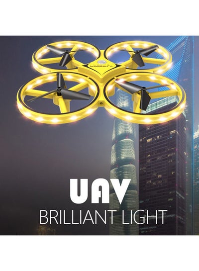 Hand Controlled Infrared Motion Sensor Toy Drone With Led Lights For Kids