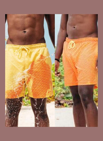 Color Changing Beach Shorts Blue