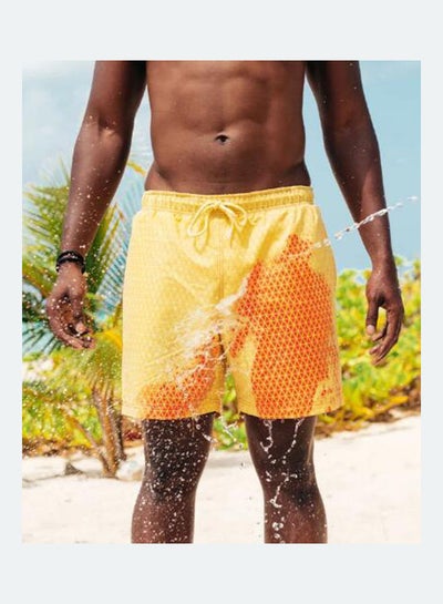Color Changing Beach Shorts Blue