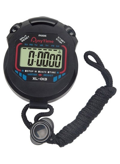 Digital Handheld LCD Chronograph Sports Stopwatch Timer Stop Watch With String 20 x 10 x 20cm