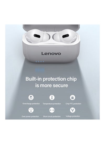 LP1S LivePods True WireLess Bluetooth Headset White