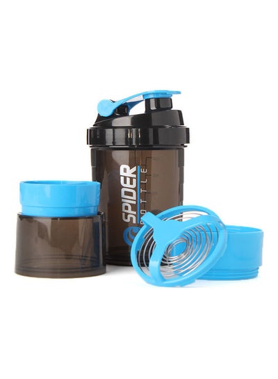 Protein Shaker Bottle With Powder Storage 500ml
