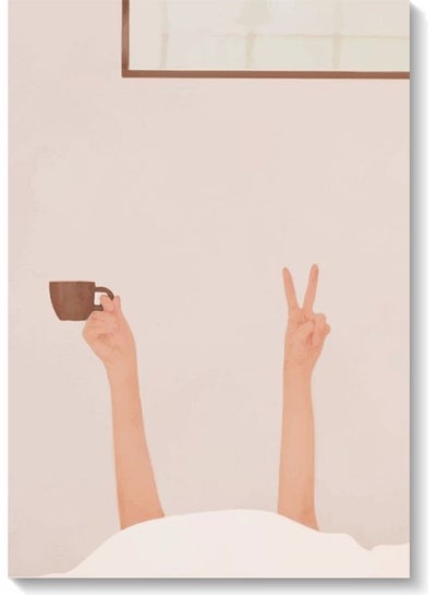 Good Morning Wall Art Multicolour 40x60cm