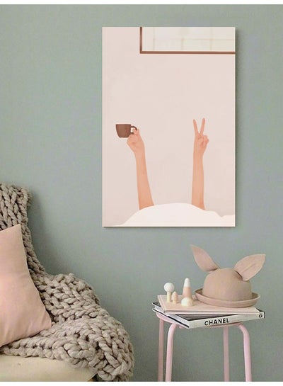 Good Morning Wall Art Multicolour 40x60cm