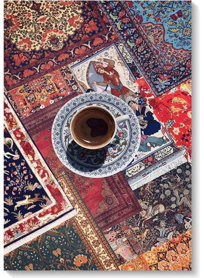 Coffee Lovers Wall Art Multicolour 40x60cm