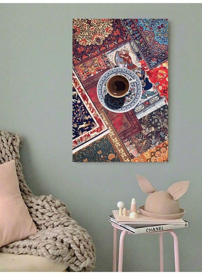 Coffee Lovers Wall Art Multicolour 40x60cm