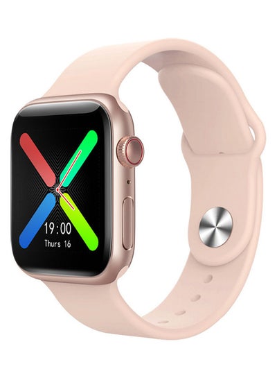 Global Version T500 PLUS Full Touch Screen Smartwatch Compatible With Android iOS Phones Rose Gold