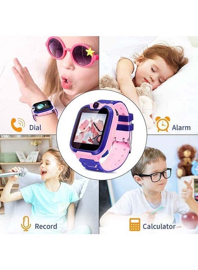 Waterproof Smart Watch For Kids Pink