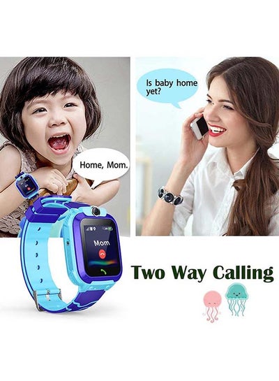 Waterproof Smart Watch For Kids Blue