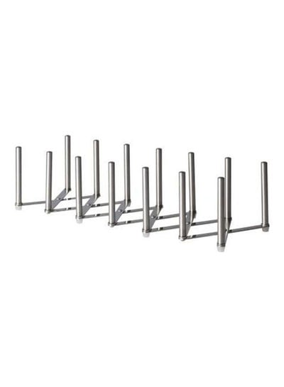 Variera Pot Lid Organiser, Stainless Steel Silver 8.5X50X14.510cm