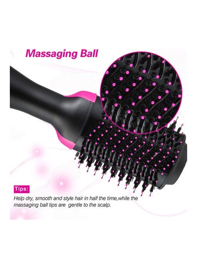 Hot Air Brush With Wire Pink/Black