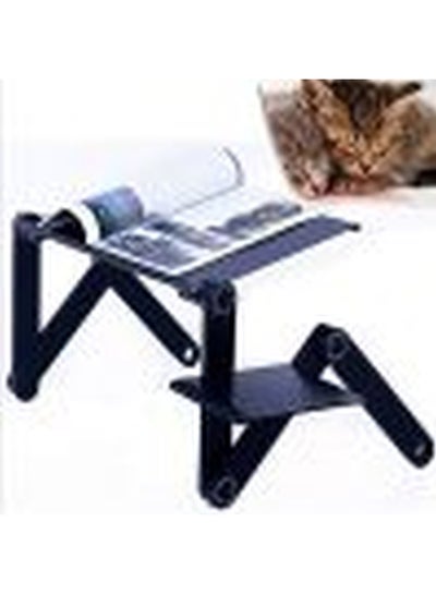 Foldable Laptop Table Stand Black