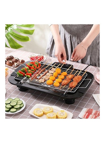 Electric Grill Black/Silver 50x30x12cm