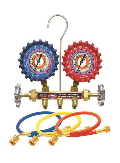Refrigerant Manifold Gauge Set Multicolour