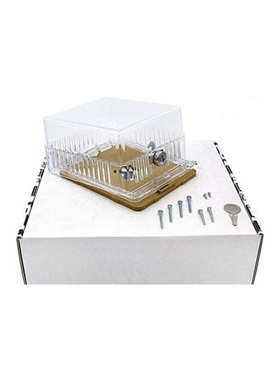 Universal Compatibility Thermostat Guard Clear 28x15x10cm