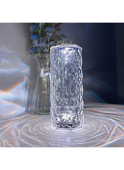 Acrylic Diamond Table Lamp Touching Clear