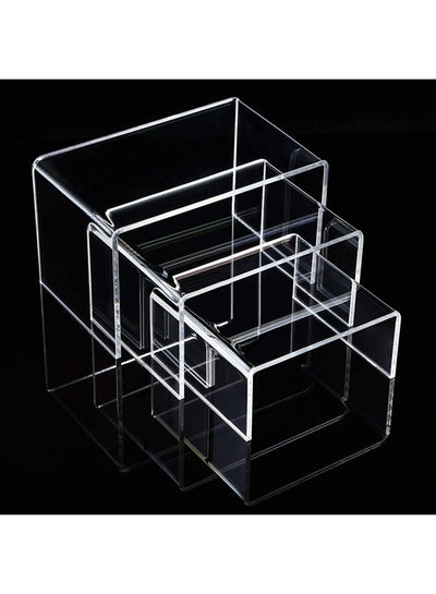 3-Piece Acrylic Display Riser Clear 12/15/18.cm