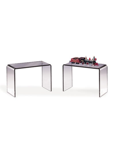 3-Piece Acrylic Display Riser Clear 12/15/18.cm