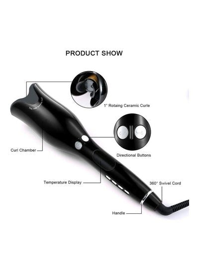 Automatic Hair Curler Black
