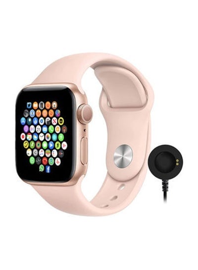280 mAh Smart Watch T500 Plus With Health Fitness Tracker Pink