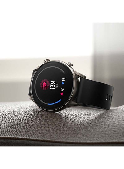 LS10 smartwatch 1.32" HD Display 12 days battery life Metal Bezel Black Metal Bezel Black