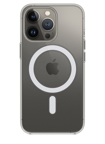 غطاء حماية واقٍ مزود بتقنية Magsafe لهاتف Apple iPhone 13 Pro Max شفاف