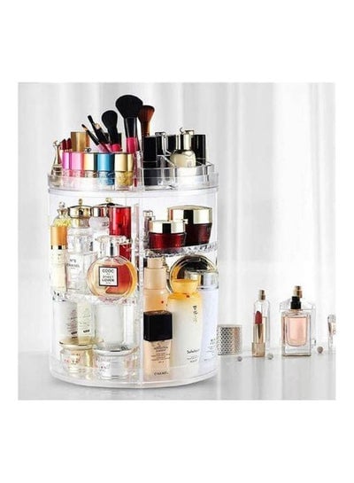 Makeup Organizer 360 Degree Rotating Adjustable Multicolour