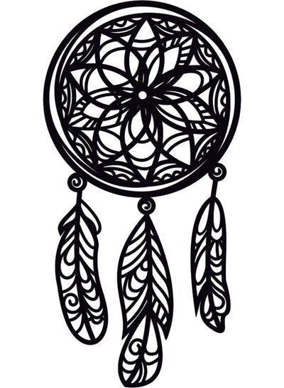 Decorative Wall Sticker Black 20cm