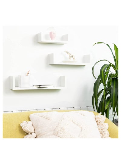Set of 3 Wall Mounted Floating Shelf for Decorative and other Stuff